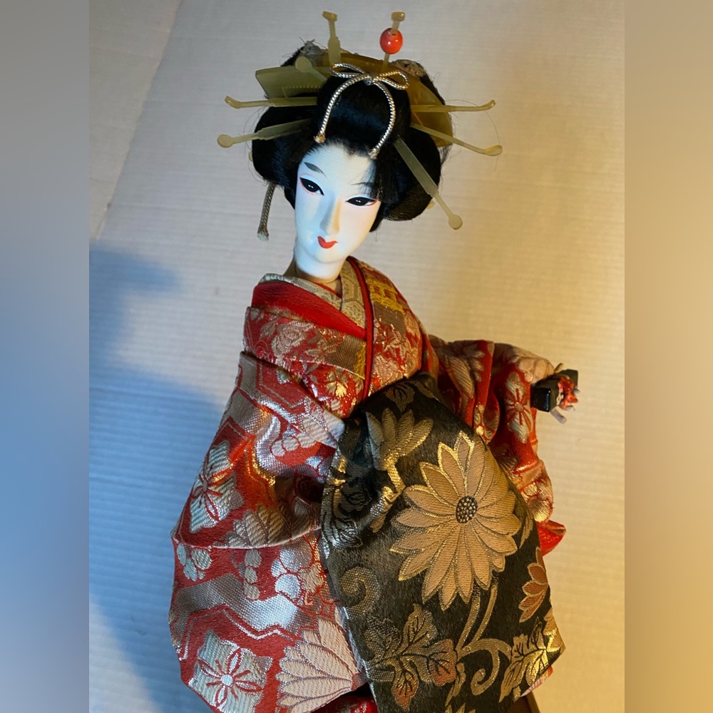 VTG Oiran Geisha Nishi & Co Japanese Doll
